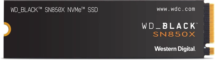 Western Digital WD_BLACK SN850X NVMe SSD 1TB, M.2 2280 : M-Key : PCIe 4.0 x4
